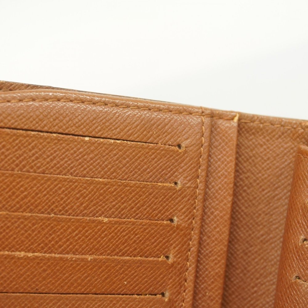 Louis Vuitton Wallet Monogram Portefeuille Viennese M61663 Brown Ladies - Picture 8 of 11
